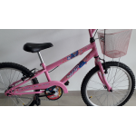 Bicicleta aro 20 rbx rosa brilhane wrp