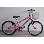 Bicicleta aro 20 rbx rosa brilhane wrp