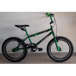 bicicleta aro 20 Freestyle Verde/Gel Brilhante wrp