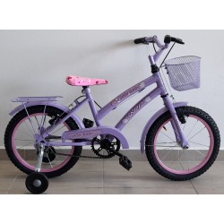 bicicleta aro 16 cindy baby lilas