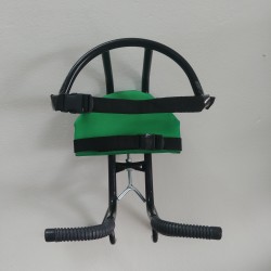 cadeirinha dianteira fixsa no guidao verde hc