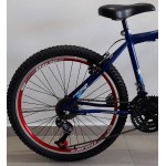 Bicicleta aro 24 mtb ferrara 18v azul/hunter wrp