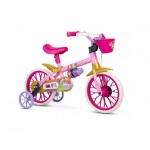 Bicicleta aro 12 violeta/rosa nathor