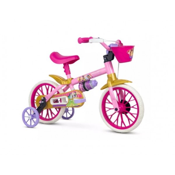 Bicicleta aro 12 violeta/rosa nathor
