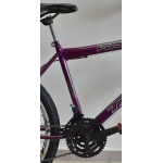 bicicleta aro 26 Fastness c/suspençaoo e freio a disco violeta wrp