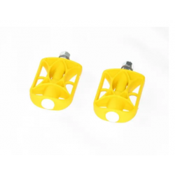 pedal infantil nylon bike12 amarelo wester
