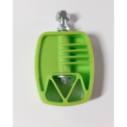 pedal infantil p/aro12 nylon verde nathor