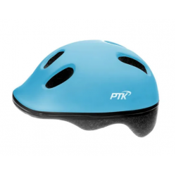 Capacete Infantil baby 1/4 anos unicornio azul fosco ptk