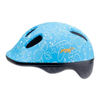 Capacete Infantil baby 1/4 anos unicornio azul ptk