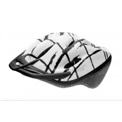 capacete mtb c/regulagem podium line branco/preto ptk