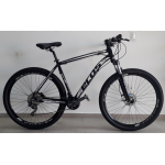 bicicleta aro 29 t21 3 x 9V onix preta/branco ecos