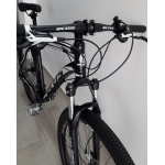 bicicleta aro 29 t21 3 x 9V onix preta/branco ecos