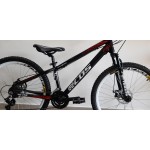 bicicleta aro 26 aluminio t13 21V freio/disco frx preto/brilhante ecos