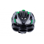 capacete mtb m c/regulagem c/vista light dg-052 verde/brilhante element