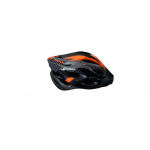 capacete mtb m c/regulagem c/vista light dg-052 laranja/brilhante element