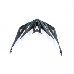 viseira p/capacete modelo raptor II e III preto tsw