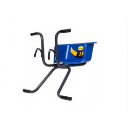 cadeirinha dianteira fixsa no guidao azul peixinho