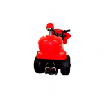 Mini moto eletrica police vermelha Unitoys