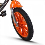 BICICLETA ARO 14 M. ALUMÍNIO FIRST PRO PRETA C/LARANJA NATHOR 